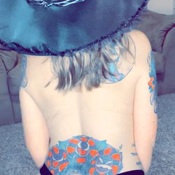 Adult Model Georgia in Witch Costume