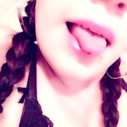 Norwegian Model with Braids and Tattoos