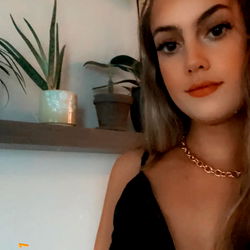 Ari Lynn in Daring Black Gown for Night