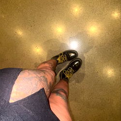 Fashion Blogger Red Showcasing Casual Streetwear