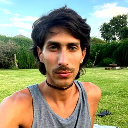 Limon, Smiling for the Camera in a Park Setting