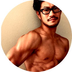 Higemegane Fitness Model