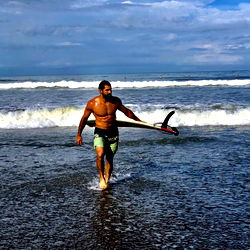 Costa Rican Surfer