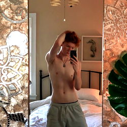 Candid Moment in the Mirror: A Broke Twink's Life