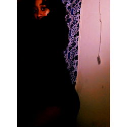 Intimate Moment in the Bathroom