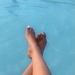 Relaxation by the Pool: Alice Faith, California