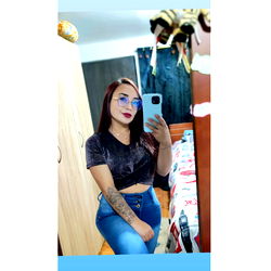 Angie Lopez in a casual pose