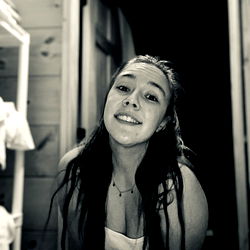 Anna Ratliff, A Model Posing in an Interior Space