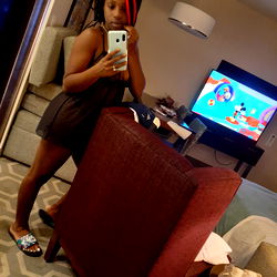 Model in a Living Room