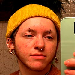 Kade Acacias: A Model on a Mirror Selfie