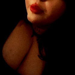 Stylish Lady in Casual Wear Taking Selfie