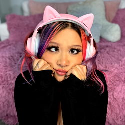 Angela Venus - Gaming Session with Pink and Purple Hair