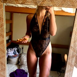 Britney, the Onlyfans Model, in a Mirror