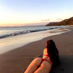 Lola, OnlyFans Model, Relaxing on the Beach