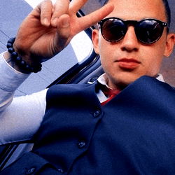 Guadalajara Model Alanzin Posing in Car