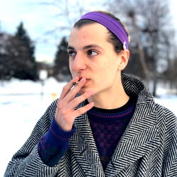 Squares - Smoking Cigarette