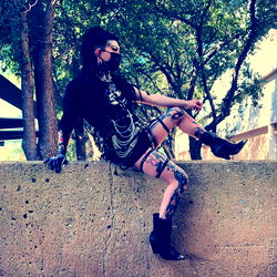 Ethereal Emo Styling with Ash