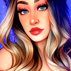 Vibrant Portrait of PinkiiBxtch