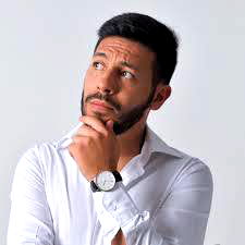 Thoughtful Andrea, Exuding Intelligence and Style