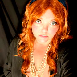 Eden Fields in a captivating vintage-style photo