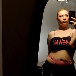 A OnlyFans Model in a Bikini Mirror Selfie