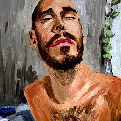 Adam Chuck's Artistic Portrait of a Man