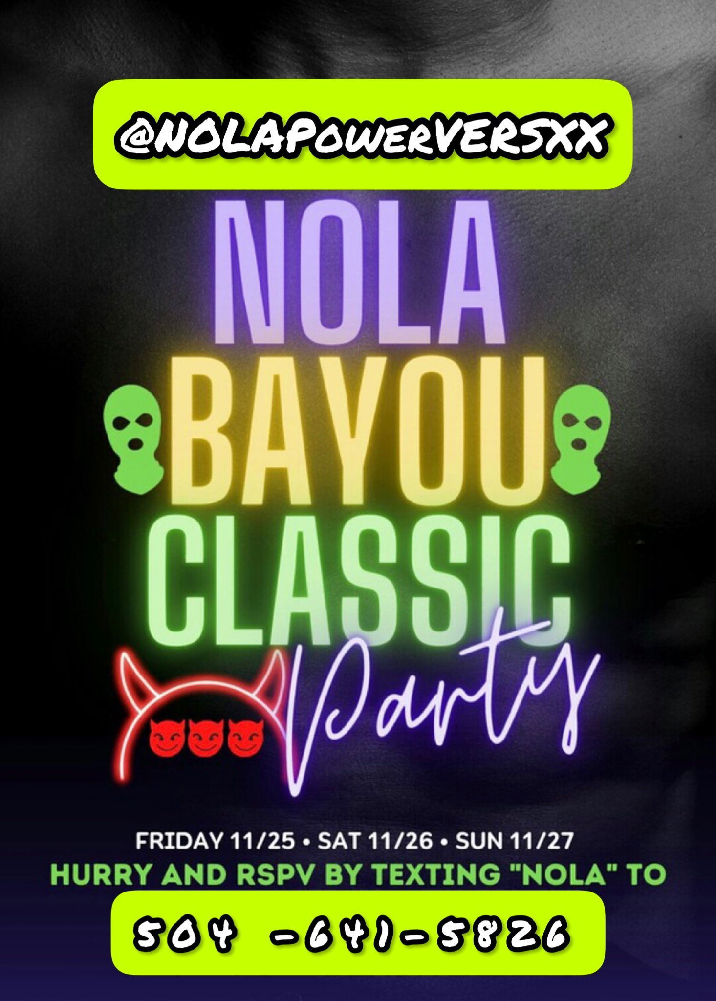 ⚜️NOLA PowerVersXX 😈 photo