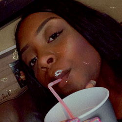 AshLee enjoying a drink