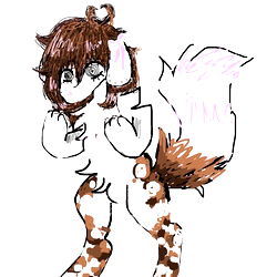 Lyca - Chibi-style anthropomorphic fox
