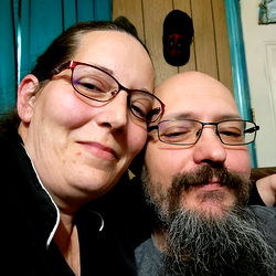 A tender moment shared between an adult and a child