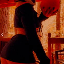 OnlyFans Model Posing with Soccer Ball