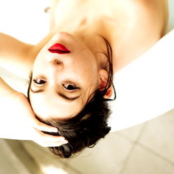 Tesa_garcia in the bathtub