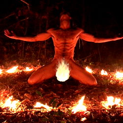 OnlyFans Model Arthur Eden 🦄🏆 in Unique Ritual Photoshoot