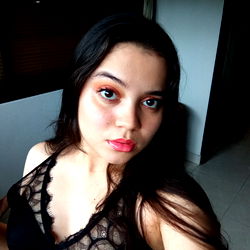 Ana Diaz in a black and white photo