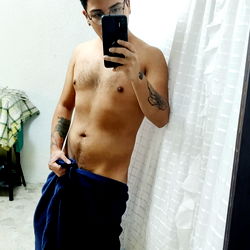 Fit Young Man in Shirtless, Sculpted Photoshoot