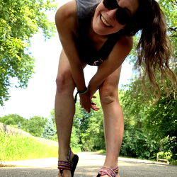 Lively Photoshoot with Avery, the Active Lifestyle Model