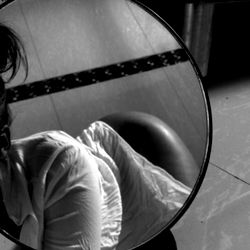 Glamorous Model Angel Pussy in Her Own Mirror