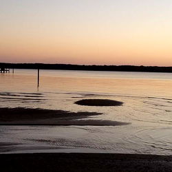 Serene Sunset by the Water