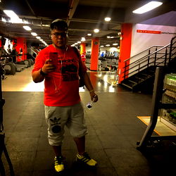 Gym-goer in Almodu801's Fitness Center