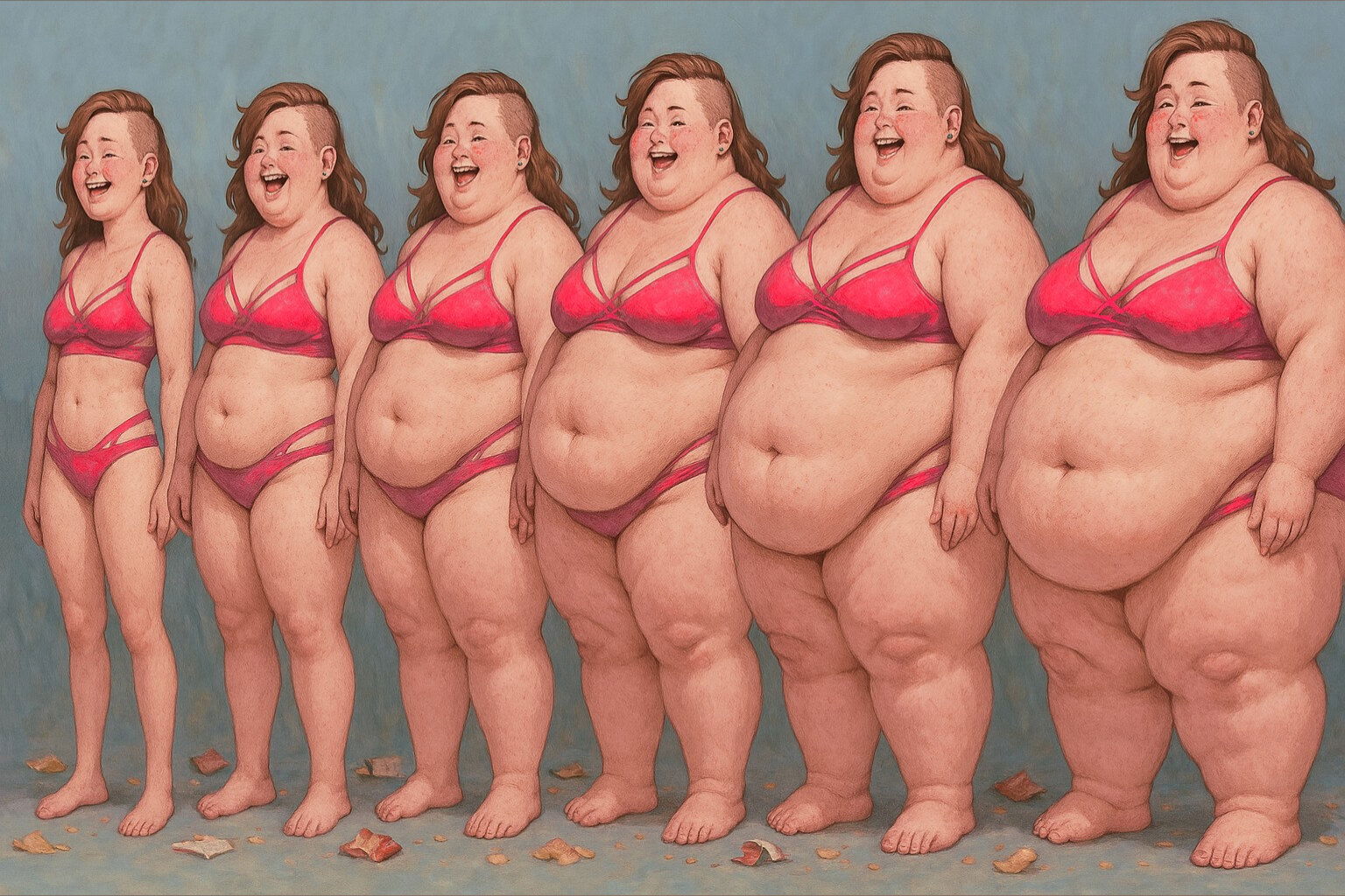 Shae ⚧ TGirl BBW Food Slave 🥵🍰🍥🧁 photo