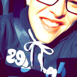 Happy Smile Against Window Background