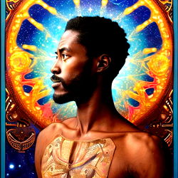 Midwest Model Red Dillinger Poses for Stylish Photoshoot