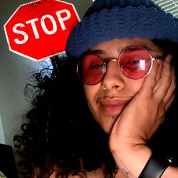 Kwasi, the Vogue Model with Colorful Style