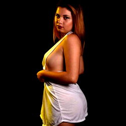 Angie Barrantes, a 23-year-old model from Alajuela