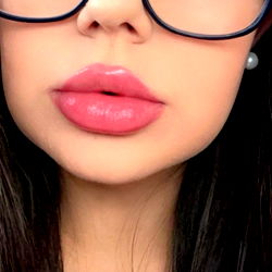 Amz - Stylish Female with Dark Hair and Glasses, Amplified Lips, Sydney, OnlyFans Model