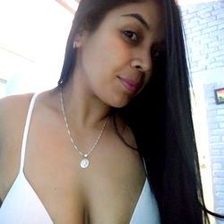 Aitana in a White Bikini