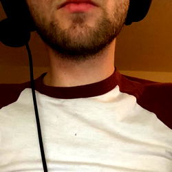 A Young Man with a Microphone