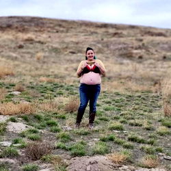 Onlyfans Model Amie Love in a Field