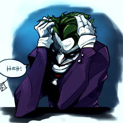 Vigorous Fan Art: The Joker in Action