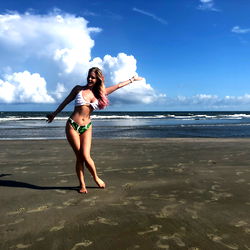 Goddess Anabelle Pync's Beach Day